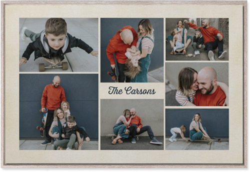 Seven Wonders Wall Art, Rustic, Single piece, Mounted, 24x36, Multicolor, multi