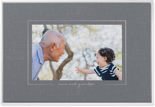 Take Shape Wall Art, White, Single piece, Mounted, 24x36, Gray, slate