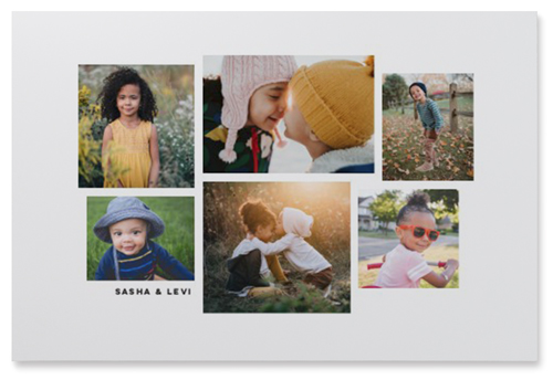 Six Times Wall Art, No Frame, Single piece, Mounted, 24x36, White, white