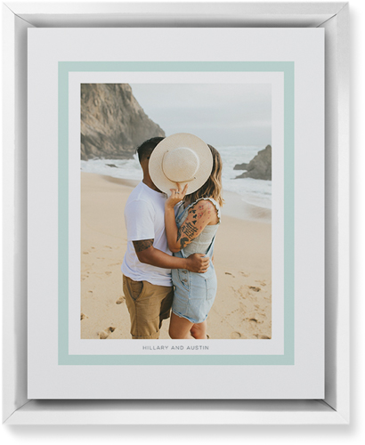 Freeze Frame Wall Art, White, Single piece, Mounted, 8x10, Green, mint