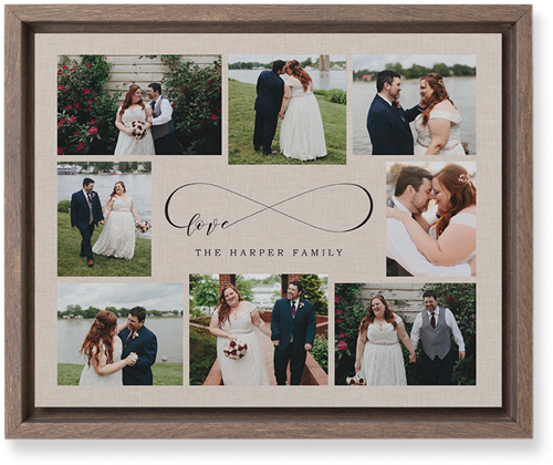 Sweet Moments Wall Art, Walnut, Single piece, Mounted, 8x10, Beige, antique white