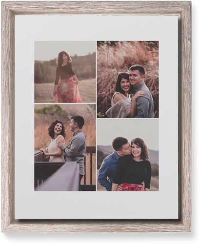 Four Winds Wall Art, Rustic, Single piece, Mounted, 8x10, White