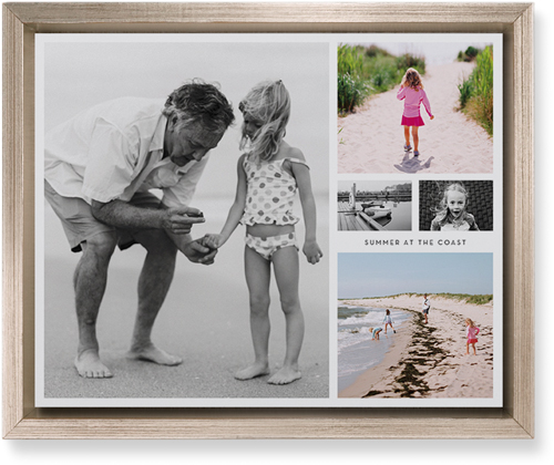 Hero Collage Landscape Wall Art, Metallic, Single piece, Mounted, 8x10, Multicolor, multi