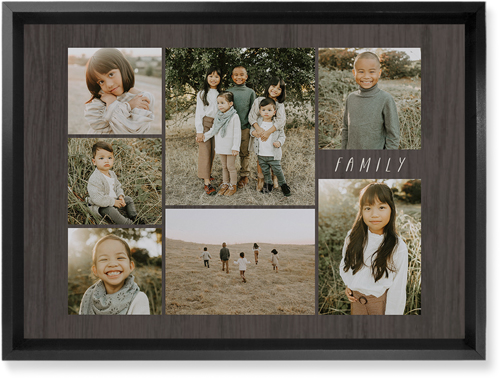 Lucky Seven Wall Art, Black, Single piece, Mounted, 10x14, Multicolor, multi