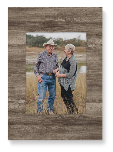 Countryside Portrait Wall Art, No Frame, Single piece, Mounted, 10x14, Brown