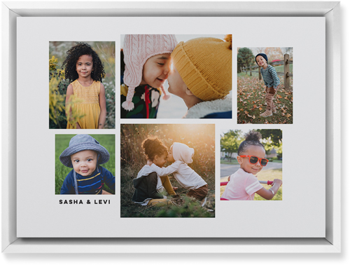 Six Times Wall Art, White, Single piece, Mounted, 10x14, White, white