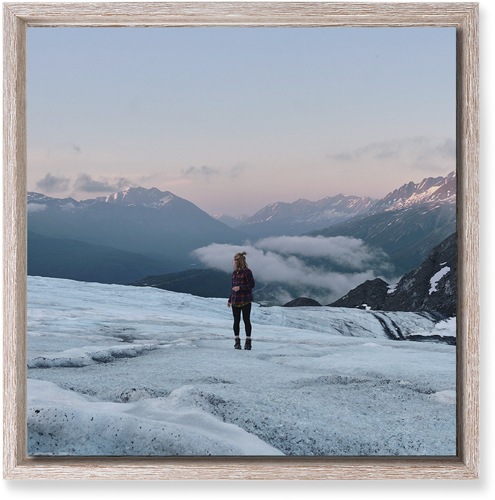 Photo Gallery Square Wall Art, Rustic, Single piece, Mounted, 12x12, Multicolor, multi