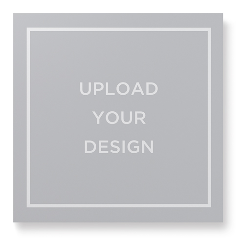 Upload Your Own Design Wall Art, No Frame, Single piece, Mounted, 12x12, Multicolor
