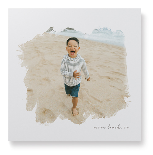 White Unframed Wall Art