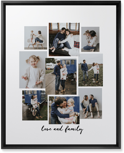 Cloud Nine Wall Art, Black, Single piece, Mounted, 16x20, Multicolor, multi