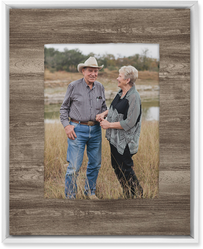 Countryside Portrait Wall Art, White, Single piece, Mounted, 16x20, Brown