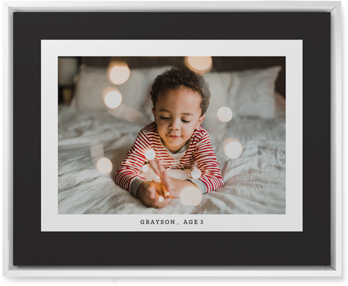 Frame Up Wall Art, White, Single piece, Mounted, 16x20, Gray, charcoal