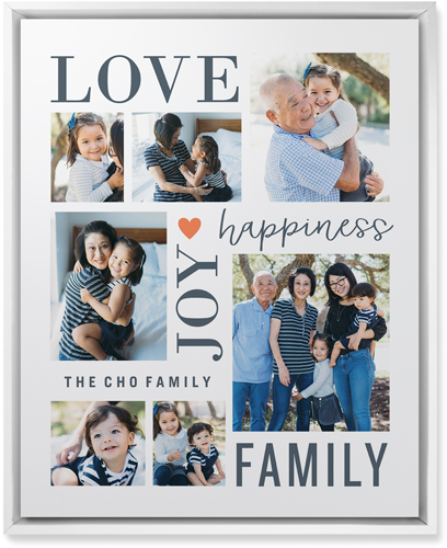 Happiness Is Wall Art, White, Single piece, Mounted, 16x20, White