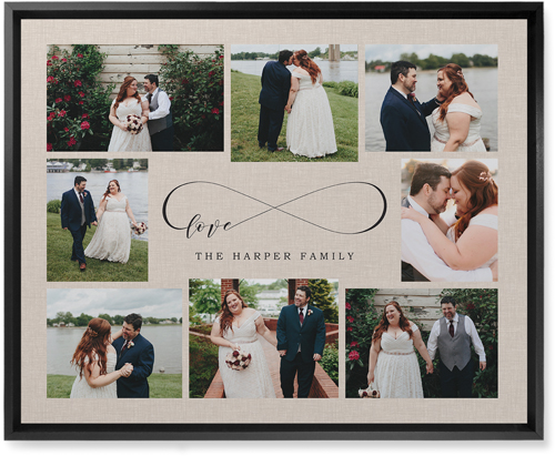 Sweet Moments Wall Art, Black, Single piece, Mounted, 16x20, Beige
