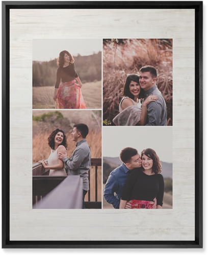 Four Winds Wall Art, Black, Single piece, Mounted, 16x20, Beige, wheat