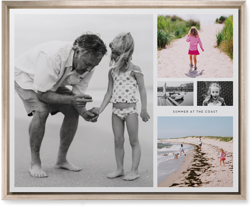 Hero Collage Landscape Wall Art, Metallic, Single piece, Mounted, 16x20, Multicolor