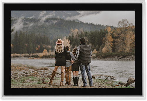 Simple Gallery of One Border Wall Art, White, Single piece, Mounted, 20x30, Multicolor, multi