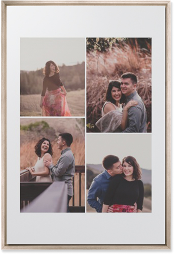 Four Winds Wall Art, Metallic, Single piece, Mounted, 20x30, White, white