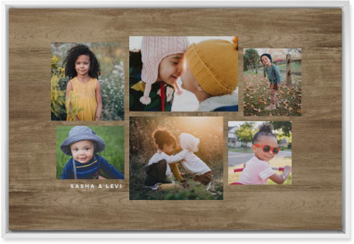 Six Times Wall Art, White, Single piece, Mounted, 20x30, Brown, truffle