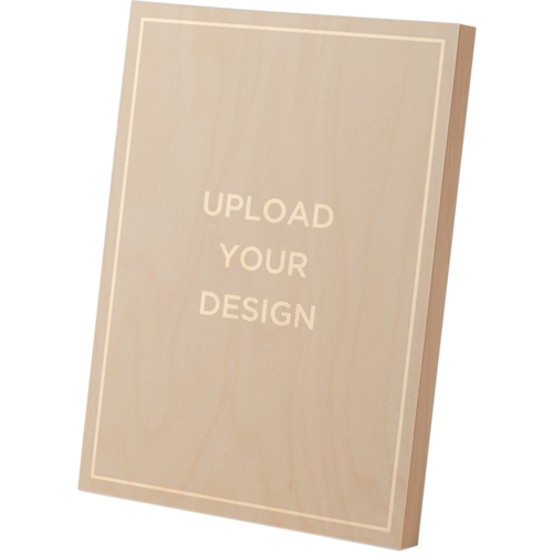 Upload Your Own Design Wooden Plaque, 5x7, Multicolor