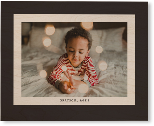 Frame Up Wall Art, Single piece, Wood, 16x20, Gray, charcoal