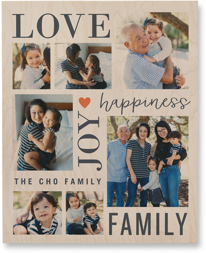 Happiness Is Wall Art, Single piece, Wood, 16x20, White, white