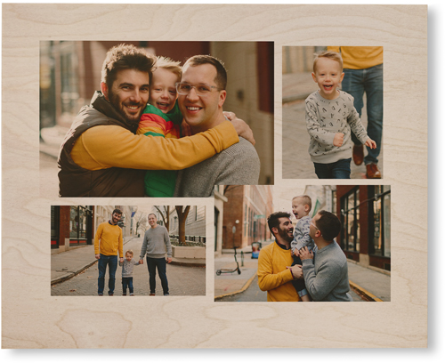 Connect Four Wall Art, Single piece, Wood, 16x20, White, white