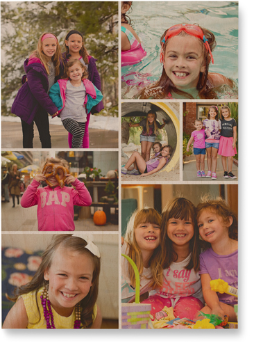 Gallery of Seven Wall Art, Single piece, Wood, 10x14, Multicolor, multi