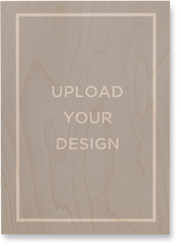 Upload Your Own Design Wall Art, Single piece, Wood, 10x14, Multicolor