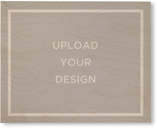 Upload Your Own Design Landscape Wall Art, Single piece, Wood, 8x10, Multicolor