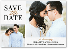 classic request save the date