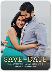 focused on forever love save the date