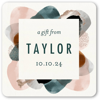 Colorful Daubs Stickers, StickersWhite