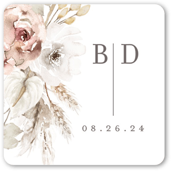 Pastel Hues Stickers, StickersWhisper Gray