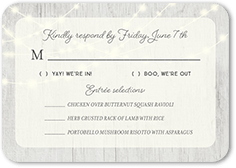 Wedding Rsvp Cards Response Cards Shutterfly