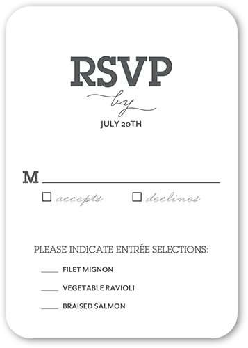 We The Wed RSVP Card by Stacey Day | Shutterfly