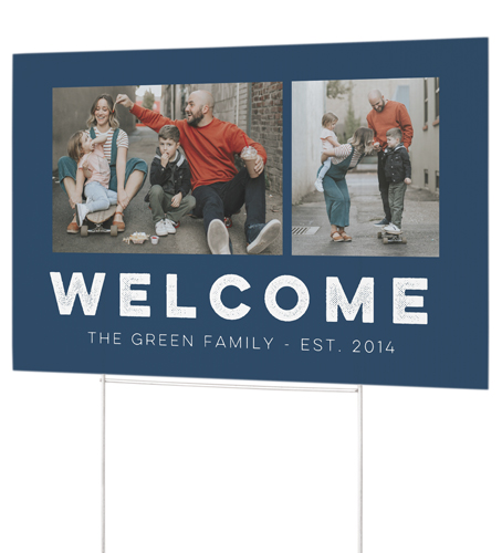 Gallery of Two Yard Sign, Multicolor
