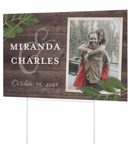 Wedding Yard Signs