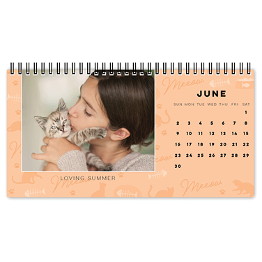 Must Love Cats Desk Calendar, 5x11