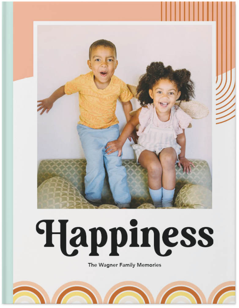 Colorfully Fun Photo Book, 11x8, Hard Cover - Glossy, Standard Pages