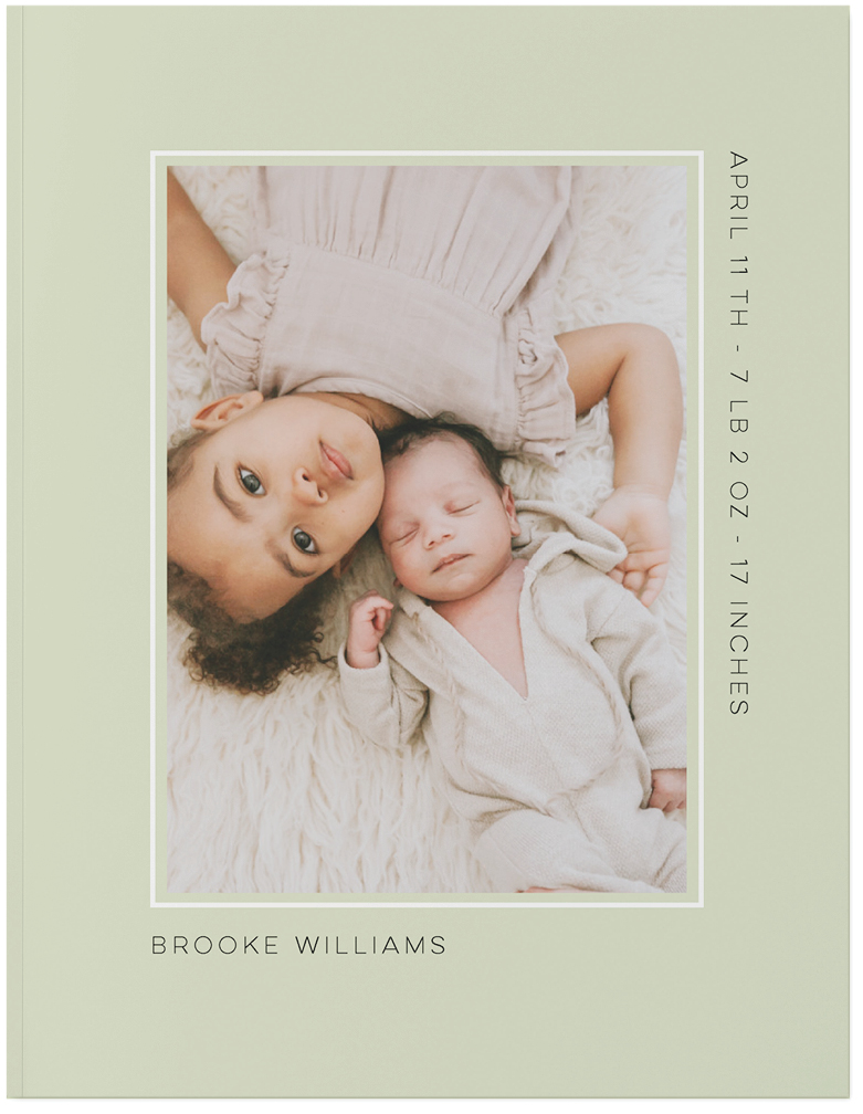 Tiny Moments Photo Book, 11x8, Soft Cover, Standard Pages