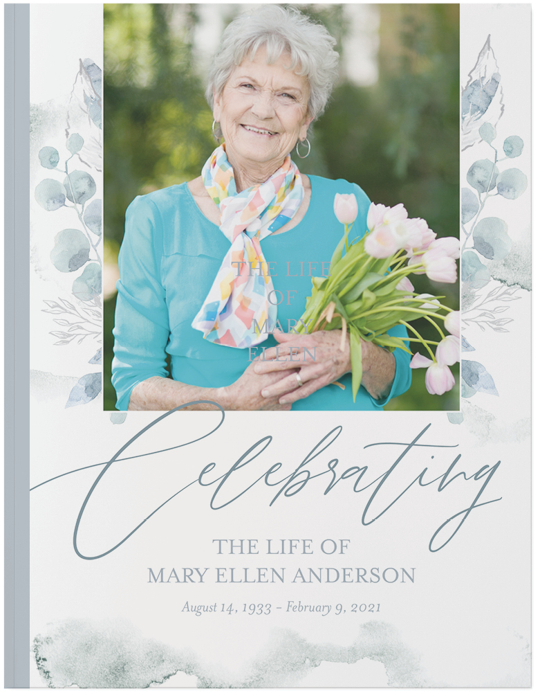 Celebration of Life by Sarah Hawkins Designs Photo Book, 11x8, Soft Cover, Standard Pages