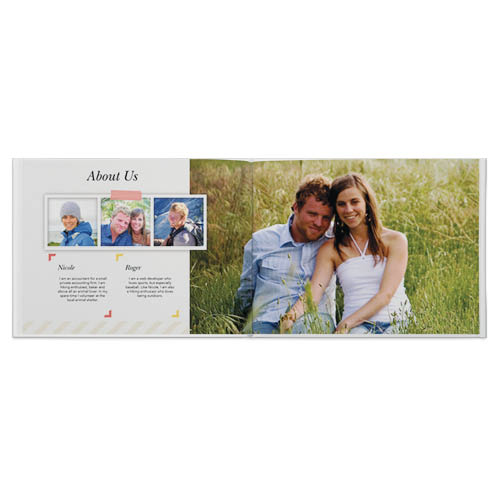 Adoption Portfolio Photo Book, 11x14, Professional Flush Mount Albums, Flush Mount Pages