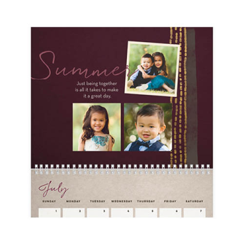 Cherished Memories Wall Calendar, 8x11