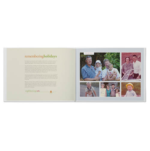 Family Memories Photo Album: Personalized Family Photo Book