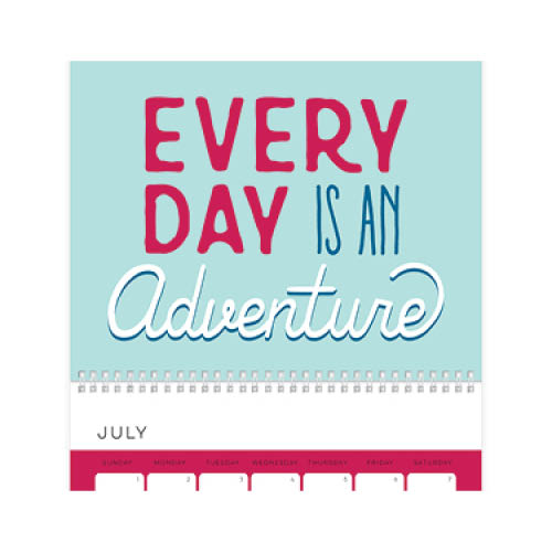 Simply Quotes Wall Calendar, 8x11