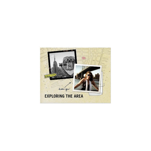 Story of Us: Square Scrapbook Photo Album for Polaroid Photos with Writing  Space