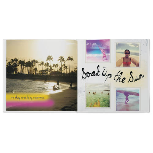 Aloha Hawaii Photo Book, 10x10, Professional Flush Mount Albums, Flush Mount Pages