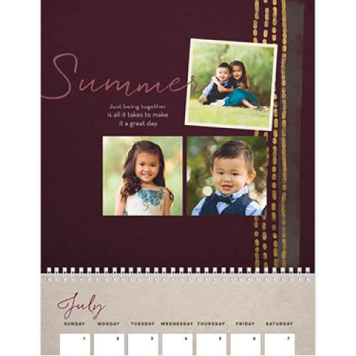 Cherished Memories Wall Calendar, 12x12