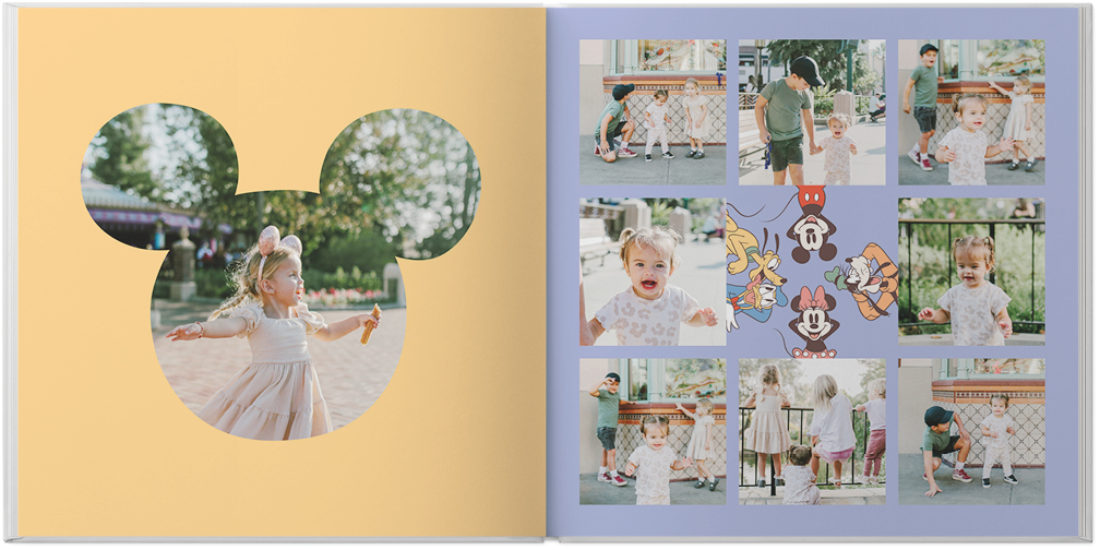 Disney Mickey and Friends 10x10 Photo Book Preview 4